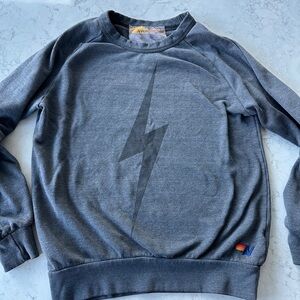Aviator Nation Gray Crewneck Sweater